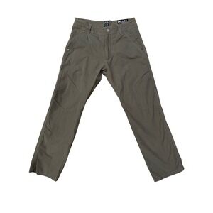 KUHL Kontra Pants Men Medium Olive Green Outdoor Casual Straight size 30 x 31